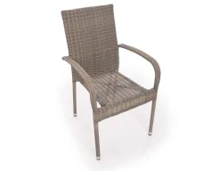Luna 180 Geneve Dusty Teak Havemøbelsæt