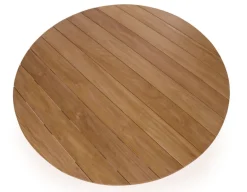 Luna Manja Teak havemøbelsæt m/4 stole - Ø150 cm