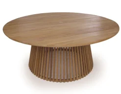 Luna Manja Teak havemøbelsæt m/6 stole - Ø180 cm