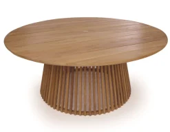 Luna Manja Teak havemøbelsæt m/6 stole - Ø180 cm
