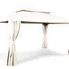 Luxus Pavillon 3x4 meter - Hvid