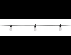 Lyskæde, LED m/20 pærer, Varm hvid