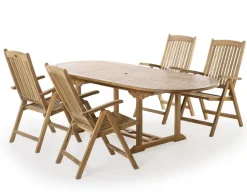 Madrid Luksus teak Havemøbelsæt
