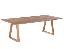 Mako Plankebord 100x240 cm - m/bordben i teak - Trapez