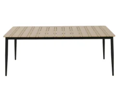 Malmø Andrea Havelmøbelsæt - 100x200 cm - Mørkegrå