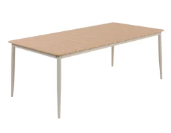 Malmø Andrea Havelmøbelsæt - 100x200 cm - Gråhvid