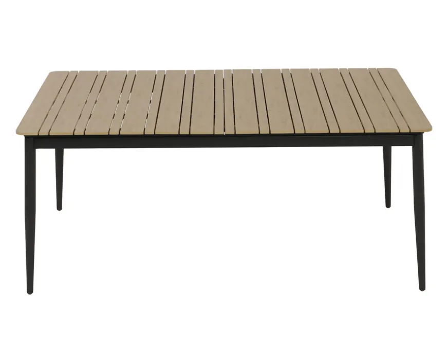 Malmø Geneve Havemøbelsæt - 100x180/235 cm - Mørkegrå