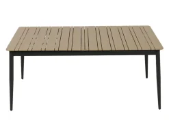 Malmø Nora Havemøbelsæt - 100x180/235 cm - Mørkegrå