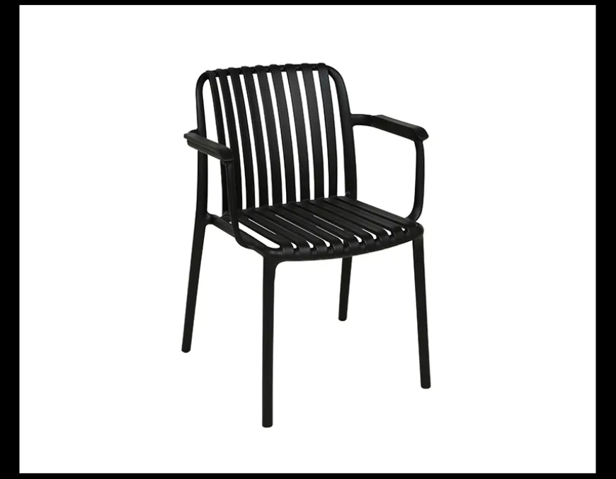 Malmø Sonja Havemøbelsæt - 100x180/235 cm - Mørkegrå