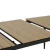 Malmø Svala Havemøbelsæt - 100x180/235 cm - Mørkegrå