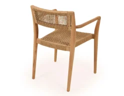 Manja Teak Havestol m/armlæn