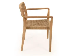 Manja Teak Havestol m/armlæn