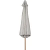 Markedsparasol - Ø3,5 - m/snoretræk - Beige