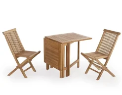 Marstal Teak Cafesæt m/2 Kiel stole