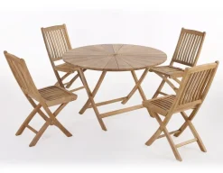 Matahari 120 Mia Teak Havemøbelsæt