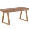 Mika Plankebord 100x240 cm - m/bordben i teak - Trapez