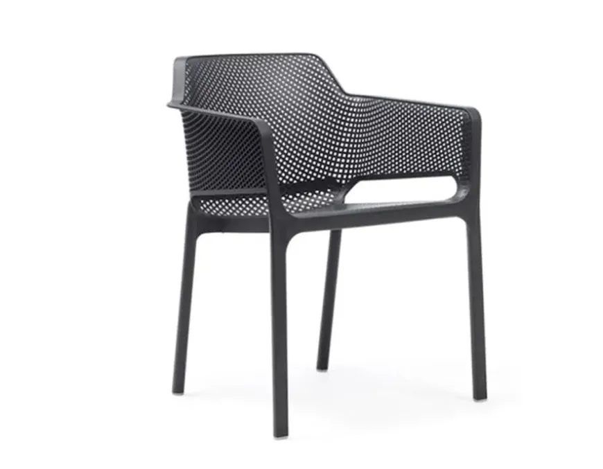 Nardi Clip Net Cafesæt 70x70 - Antracit