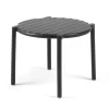 Nardi Doga Loungebord Ø50 cm - Antracit