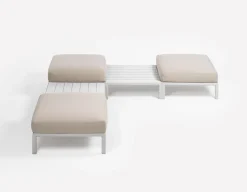 Nardi Maximo Loungebord 80x80 cm - Sand