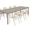 Nardi Rio Cassia Havemøbelsæt 210-280cm - Latte/Sand