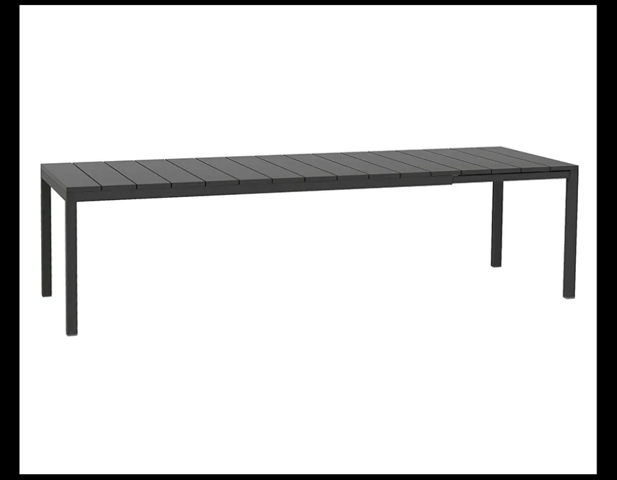 Nardi Rio Doga Havemøbelsæt 210-280cm - Antracit