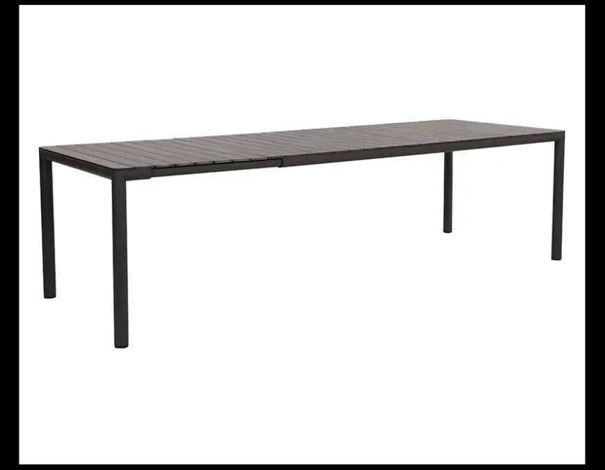 Nardi Tevere Cassia Havemøbelsæt 210-275cm - Antracit