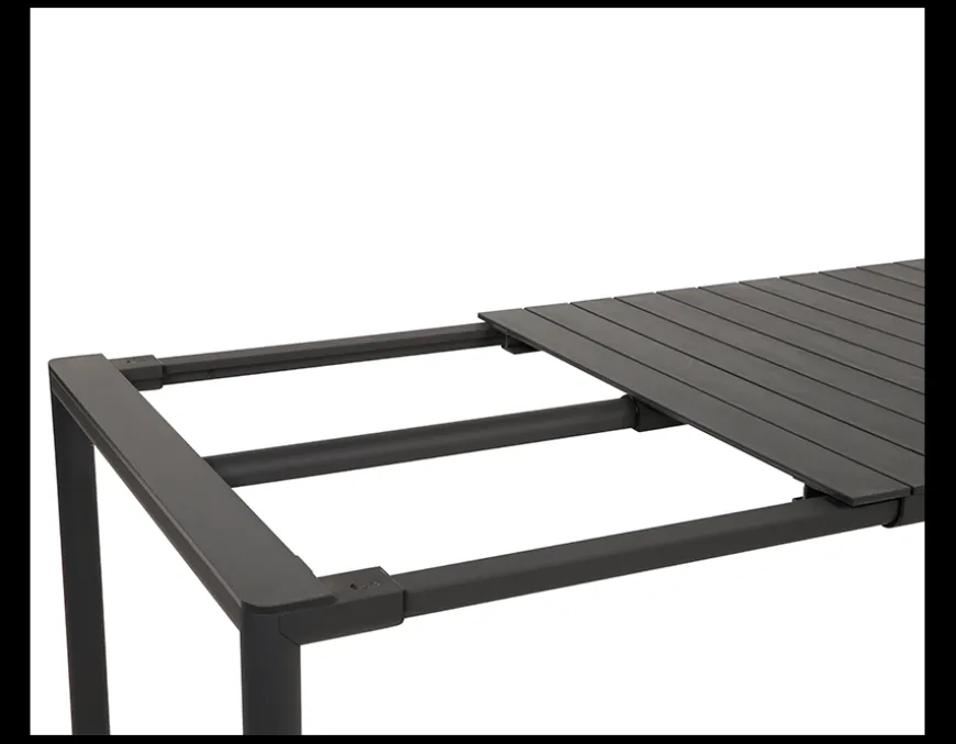 Nardi Tevere Cassia Havemøbelsæt 210-275cm - Antracit
