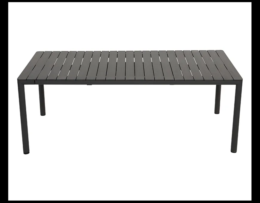 Nardi Tevere Cassia Havemøbelsæt 210-275cm - Antracit