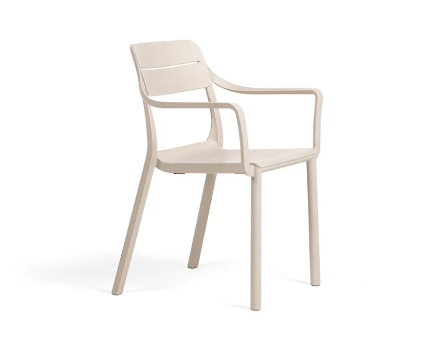 Nardi Tevere Cassia Havemøbelsæt 147-211cm - Sand