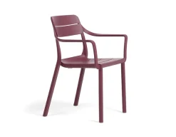 Nardi Tevere Cassia Havemøbelsæt 210-275cm - Sand/Borgogna