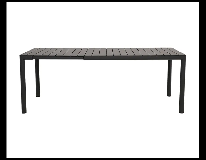 Nardi Tevere Doga Havemøbelsæt 147-211cm - Antracit