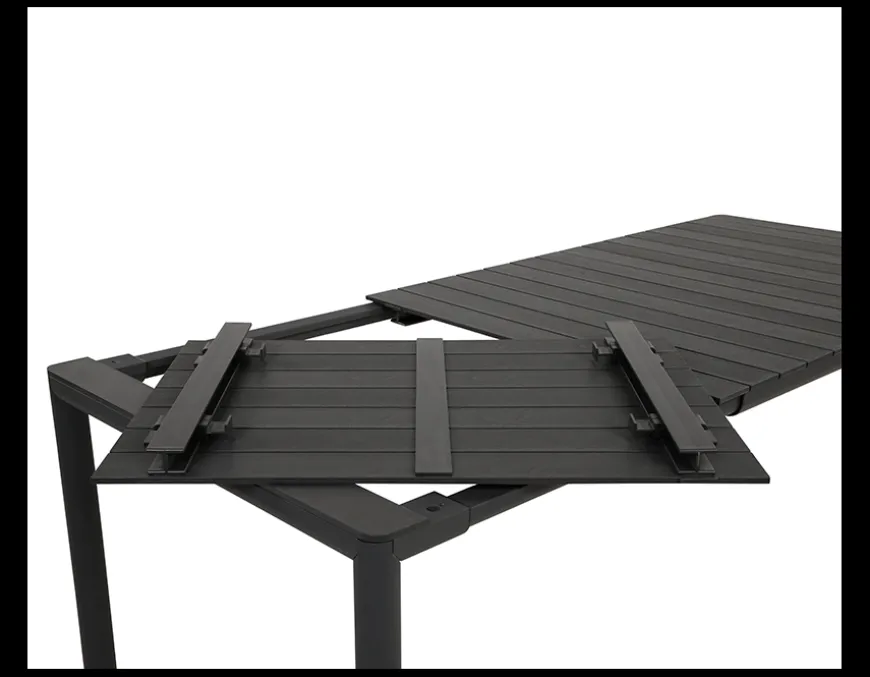 Nardi Tevere Doga Havemøbelsæt 147-211cm - Antracit