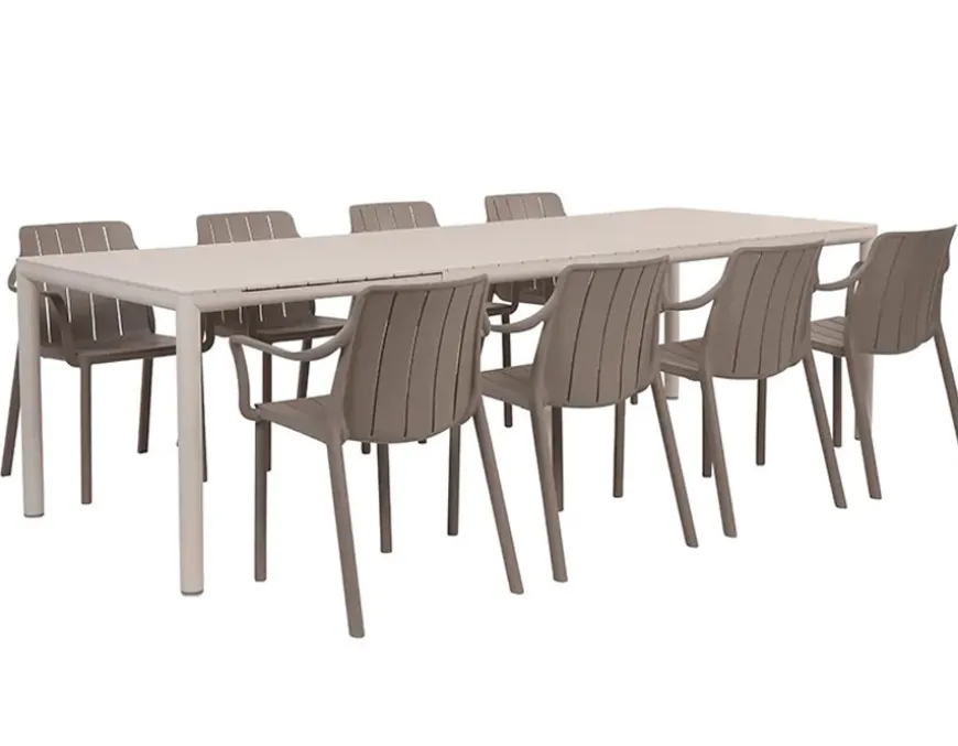 Nardi Tevere Tiberina Havemøbelsæt 275 - Sand/Latte