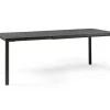 Nardi Tevere Udtræksbord 147/211cm - Antracit