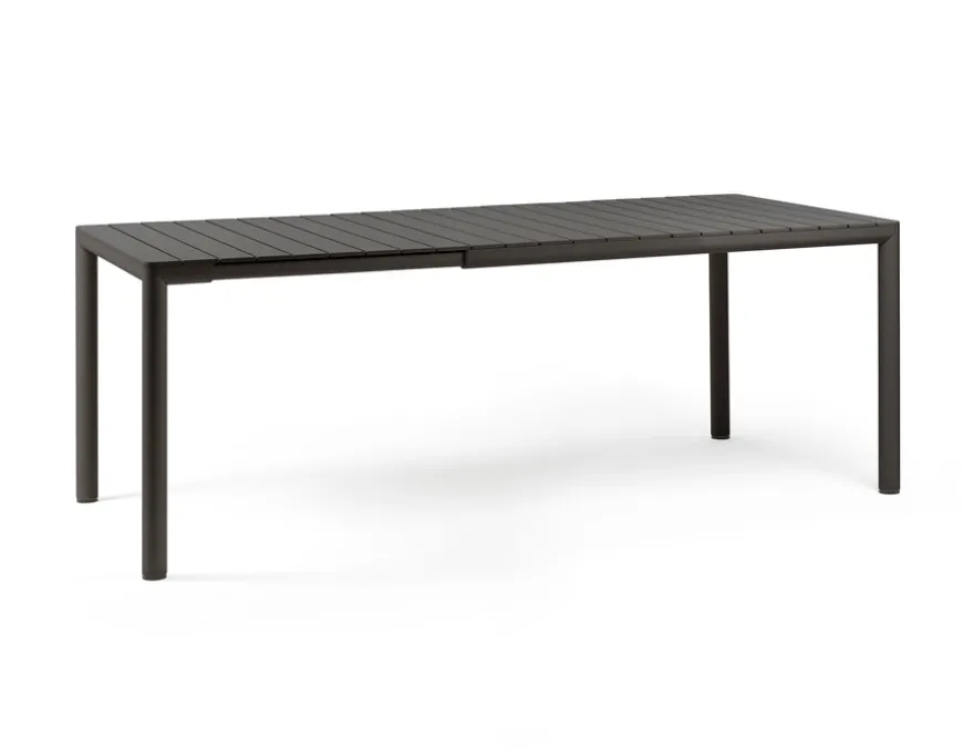 Nardi Tevere Udtræksbord 147/211cm - Antracit
