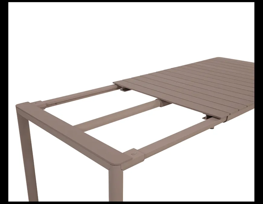 Nardi Tevere/Cassia Havemøbelsæt 147-211cm - Latte/Sand