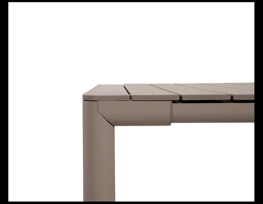 Nardi Tevere/Cassia Havemøbelsæt 147-211cm - Latte/Sand
