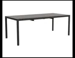 Nardi Tevere/Cassia Havemøbelsæt 210-275cm - Antracit/Borgogna