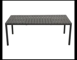 Nardi Tevere/Cassia Havemøbelsæt 210-275cm - Antracit/Borgogna