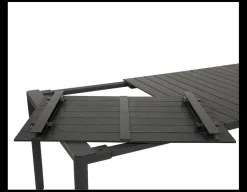 Nardi Tevere/Cassia Havemøbelsæt 210-275cm - Antracit/Borgogna