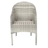 Nydala Andrea Havemøbelsæt m/4 stole - 90x150/200 - Grå