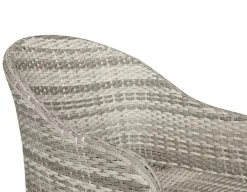 Nydala Andrea Havemøbelsæt m/4 stole - 90x150/200 - Grå