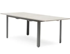 Nydala Andrea Havemøbelsæt m/6 stole - 90x200/280 - Grå