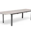 Nydala Havebord - 90x200/280 cm - Lys Grå