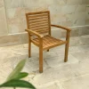 Pala Teak stabelstol