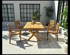 Pala Teak stabelstol