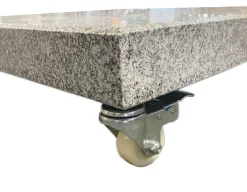 Parasolfod til Hængeparasol 120 kg - Granit m/hjul