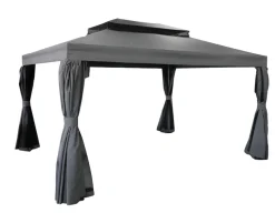 Pedro Pavillon 3x4 meter - Grå