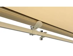 Pil Markise - Semikassette m/Motor - 4,8 x 3 m - Hvid/Beige