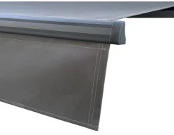 Pil Markise - Semikassette m/Motor - 4,8 x 3 m - Grå/Grå